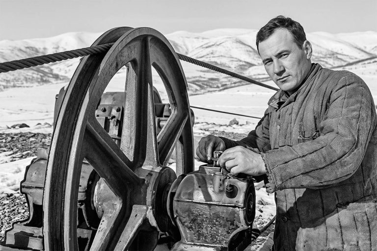  смены рудника «Бутугычаг» Костевский. 1940 год. Фото из газеты «Советская Колыма»